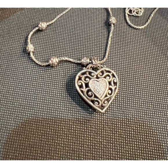 Brighton Reno Heart Necklace15” - 18” - Picture 2 of 12